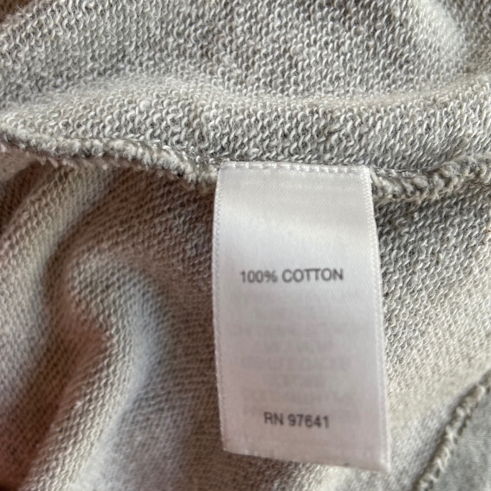 J Jill Light Grey Heather Sweatshirt Dress; Soft, Cozy; Long Sleeve; XSP; EUC - Picture 9 of 11